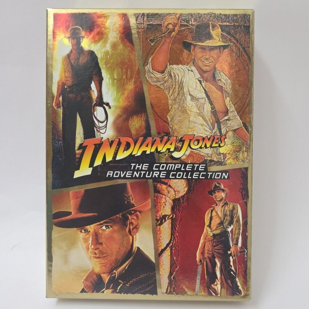 Indiana Jones: The Complete Adventure Collection DVD Set Harrison Ford Clean